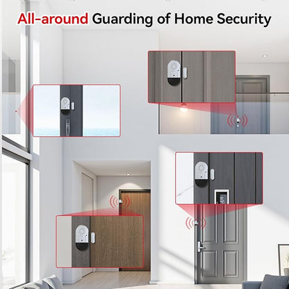 Sanjie Door Alarms When Opened, Door Window Alarm Sensors