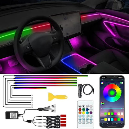 Acrylic Interior Car LED Lights