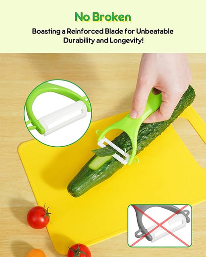 26 Pcs Kids Knife Set, Montessori Kitchen Tools for Toddlers' Real Cooking, BPA Free Knife Set Includes Crinkle Cutters Kid Safe Knives Cutting Board Peeler, Kitchen Tools for 4+ Year Old Girl Boy