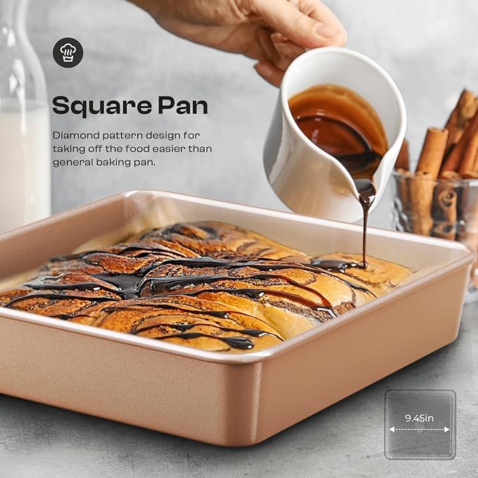 12-Piece Nonstick Bakeware Set
