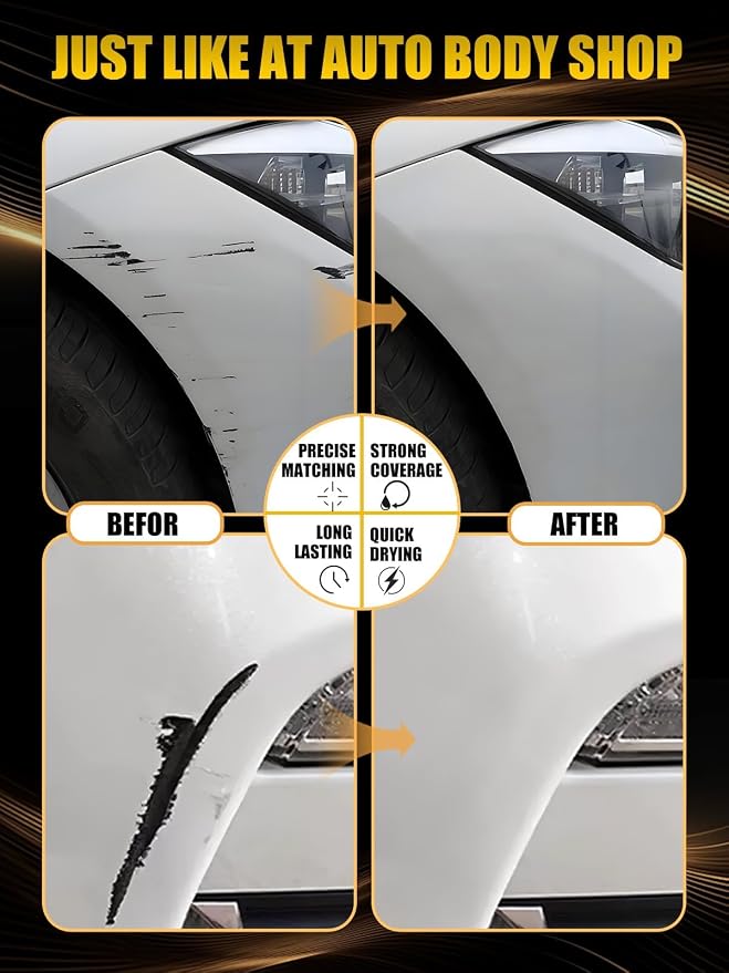 Touch Up Paint for GMC Stealth Gray Metallic(WA928L) Car Touch Up paint Genuine Exact Color Code Compatible With GMC Vehicle
