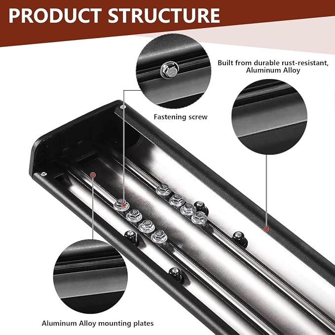 Perfit Liner 6'' Running Boards Compatible for Crew Cab 2007-2018 Chevy Silverado GMC Sierra 1500,2007-2019 2500 3500HD,2019 Ld/Lt Engine Black Textured Aluminum Side Steps Nerf Bars