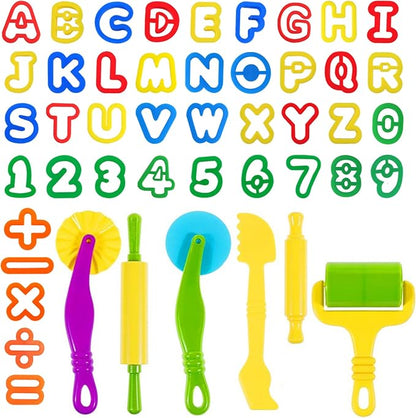 Dough Tools 47 PCS Dough Play Tools Set