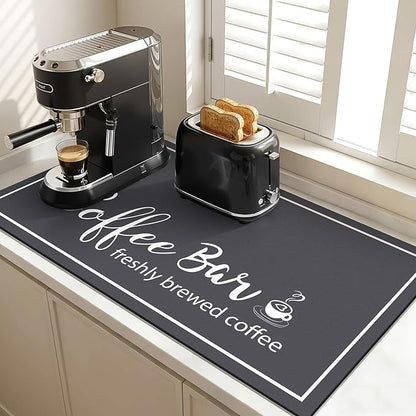 Findosom Dish Drying Mat, Cuttable Drying Mat