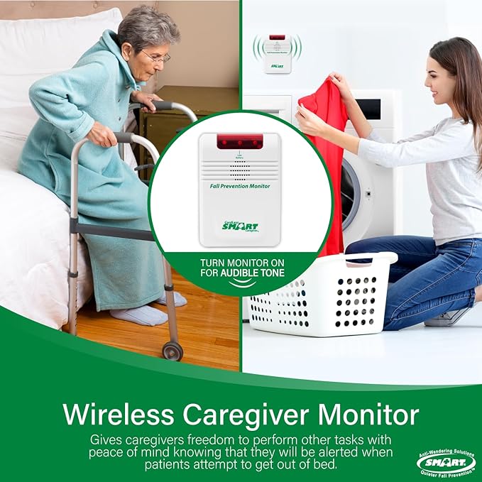Smart Caregiver Cordless Bed Exit Alert