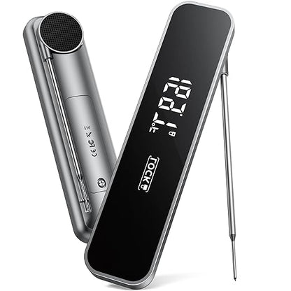 0.3 Sec Instant Read Meat Thermometer Digital, Food Thermometer