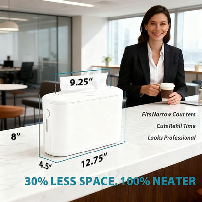 Multifold Paper Towel Dispenser Countertop: Modunful Z Flod/Tri Fold Hand Towel