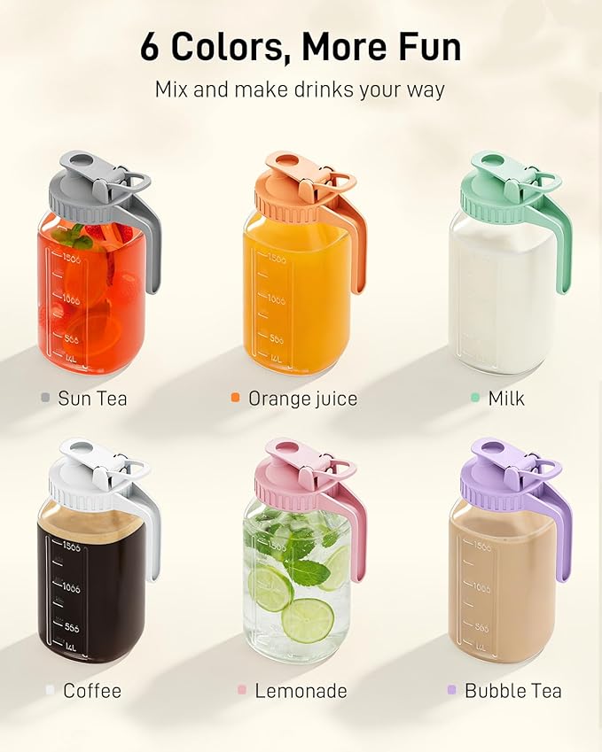 OneDream 2 Pack Glass Pitcher