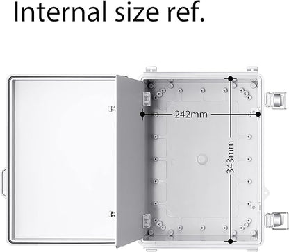 Gratury Junction Box, IP67 Waterproof Plastic Enclosure