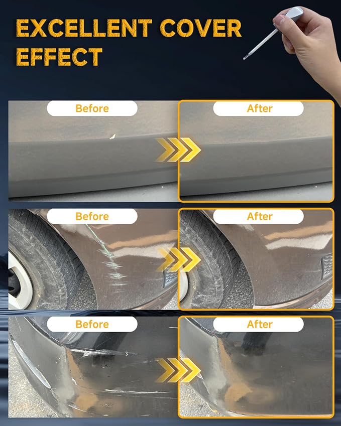 Touch Up Paint Pen Exact Color Match Car Chip and Scratch Repair (for Ford, Blue Jeans Metallic(N1))