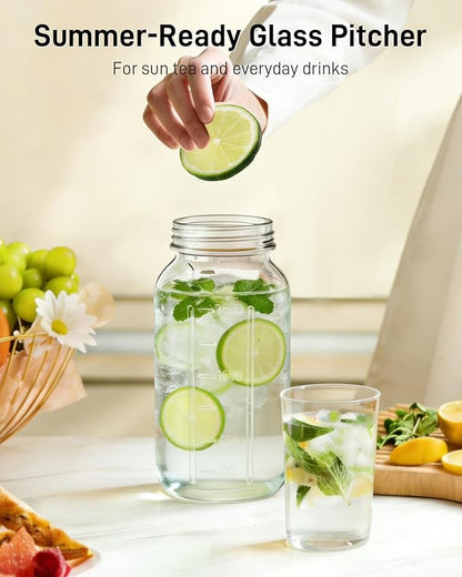 OneDream 2 Pack Glass Pitcher