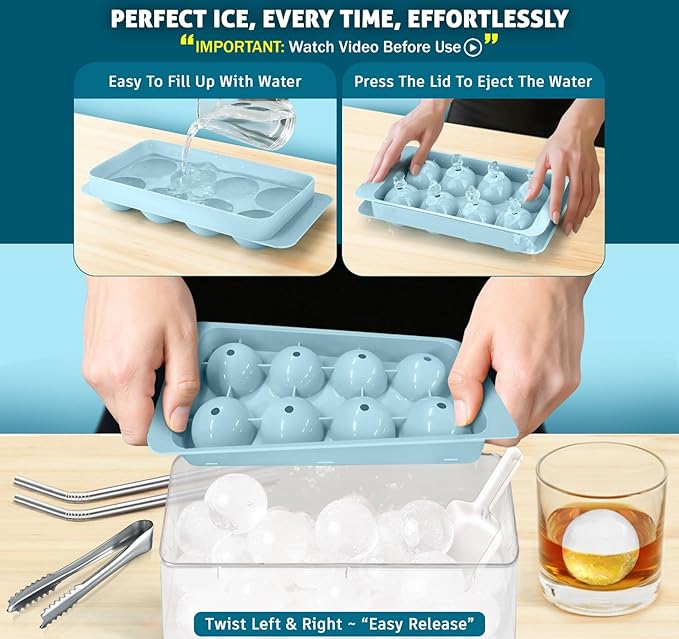 1.8in Large Ice Cube Molds