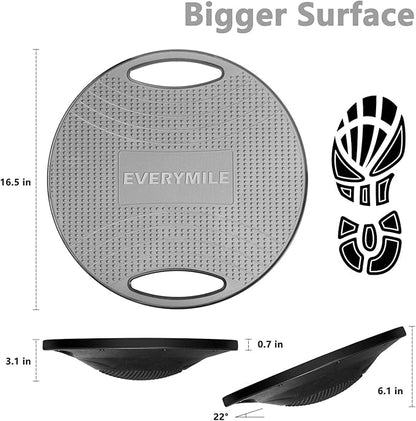 EVERYMILE Wobble Balance Board, Exercise Balance Stability Trainer Portable