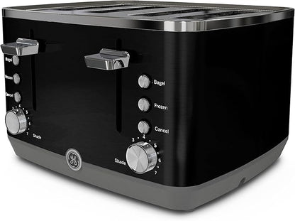 GE 4 Slice Toaster | Extra Wide Slots
