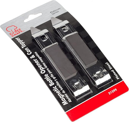Chef Craft Select Iron Plated Bottle Opener/Can Tapper