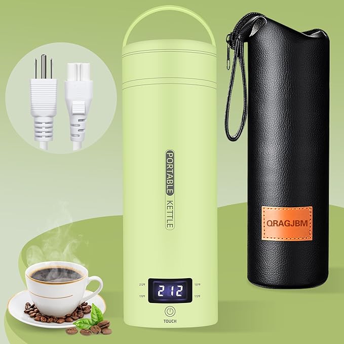 Travel Electric Kettle Portable Small Mini Tea Coffee Kettle Water Boiler