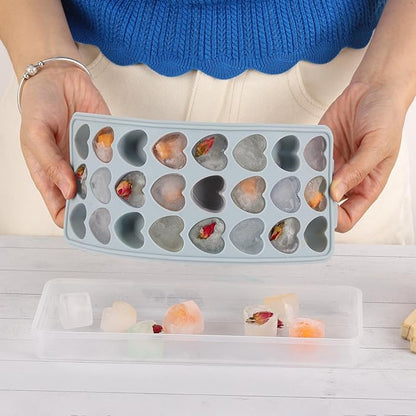 Heart Shaped Ice Cube Trays