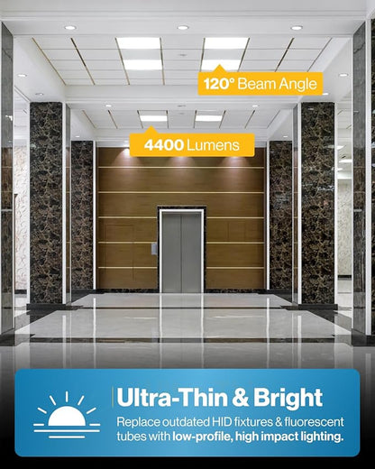 Sunco 24 Pack 2x2 LED Flat Panel Light