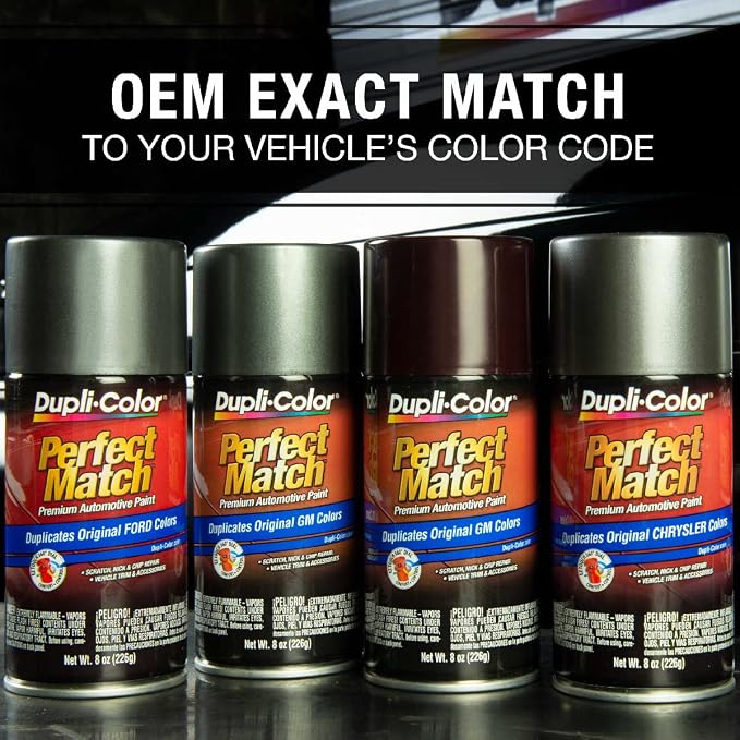 Dupli-Color Perfect Match Premium Automotive Paint, Burgundy Berry Pearl (M), 8 oz