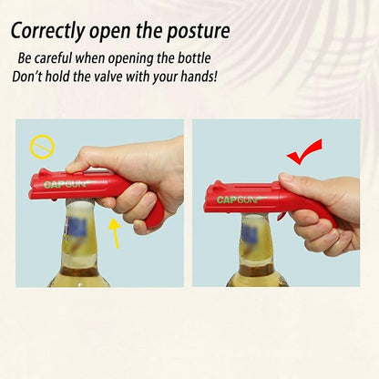 3PCs Cap Gun Bottle Opener