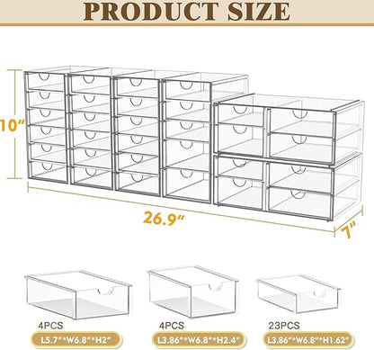 YFXCVSL Acrylic Makeup Organizer