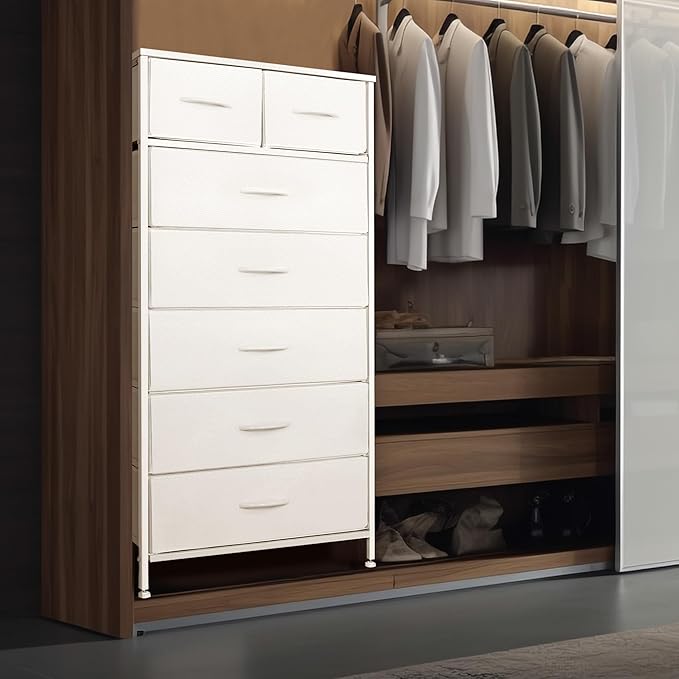 Mifuro Tall Dresser for Bedroom, Vertical Storage Organizer Tower