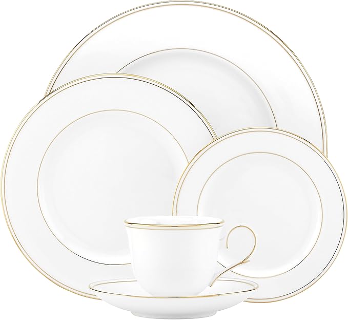 Lenox 100191602 Federal Gold 5-Piece Place Setting