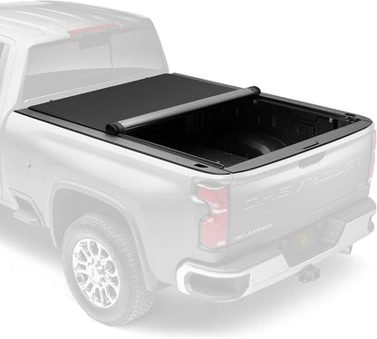 RealTruck TruXedo Pro X15 Soft Roll Up Truck Bed Tonneau Cover | 1448901 | Fits 2009 - 2018, 2019 - 2020 Classic Dodge Ram 1500, 2010-21 2500/3500 w/o RamBox 8' Bed (96.3")