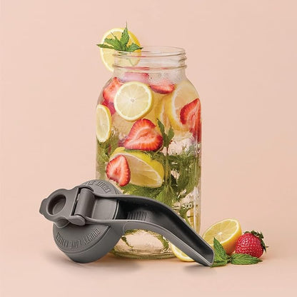 County Line Kitchen Glass Mason Jar Pitcher