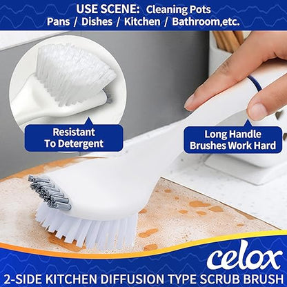 CELOX Kitchen Scrub Brush Set