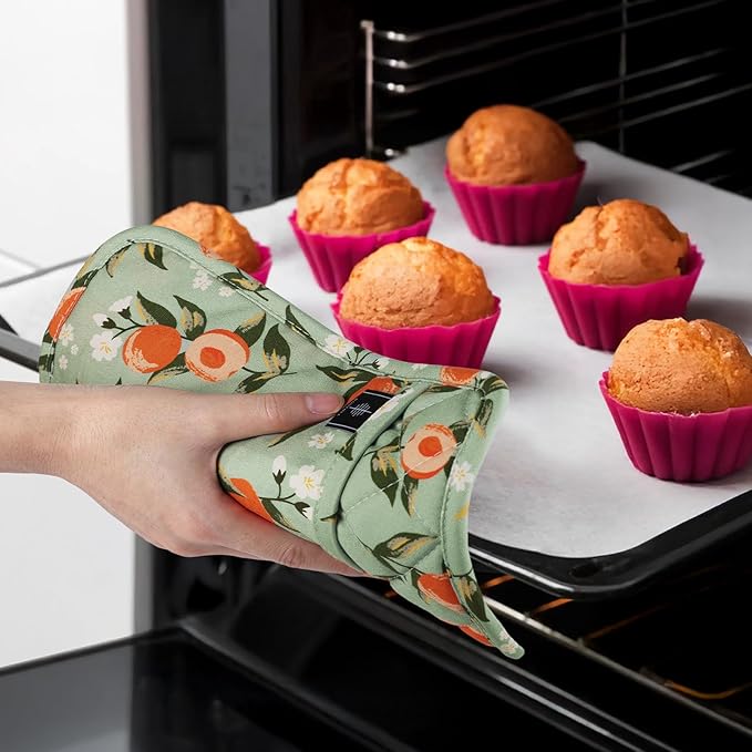 BONTHEE Pot Holders for Kitchen Heat Resistant Hot Pads for Countertops Oven