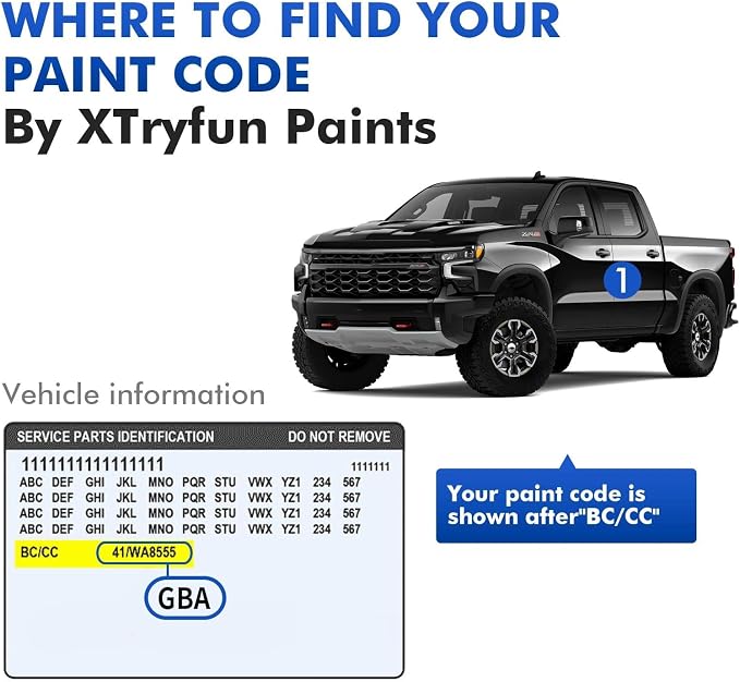 GP5/WA485B Iridescent Pearl Touch Up Paint Compatible with Chevrolet, DIY Car Paint Scratch Repair, Automotive Paints, Quick & Easy Fix Scratch Repair for Chevy Trax/Trailblazer