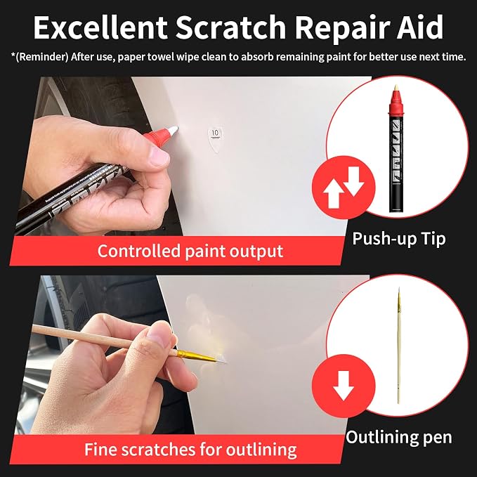 Carhoo B15 Light White Compatible with MINI Cooper Exact Match Touch Up Paint Pen - 0.56 Fl Oz(16ml)