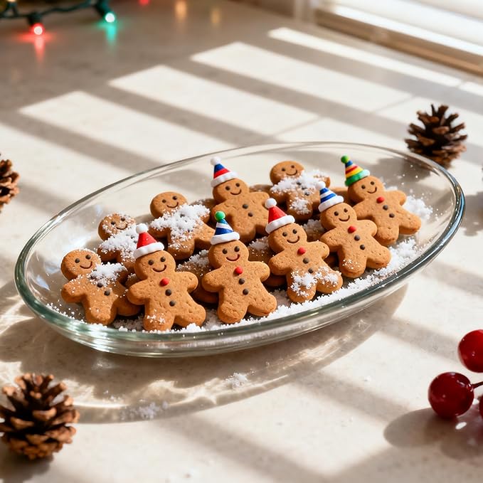 AIERSA Mini Gingerbread Cookie Cutter, Small Christmas Cookie Cutters, 1 Inch