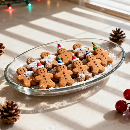 AIERSA Mini Gingerbread Cookie Cutter, Small Christmas Cookie Cutters, 1 Inch