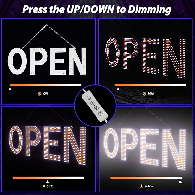 Open Sign for Business