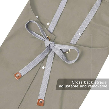Mignongirl Chef Apron, Cross Back Apron