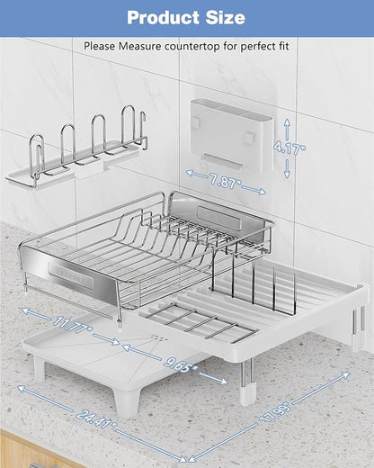 Expandable Dish Drying Rack, Dish Racks