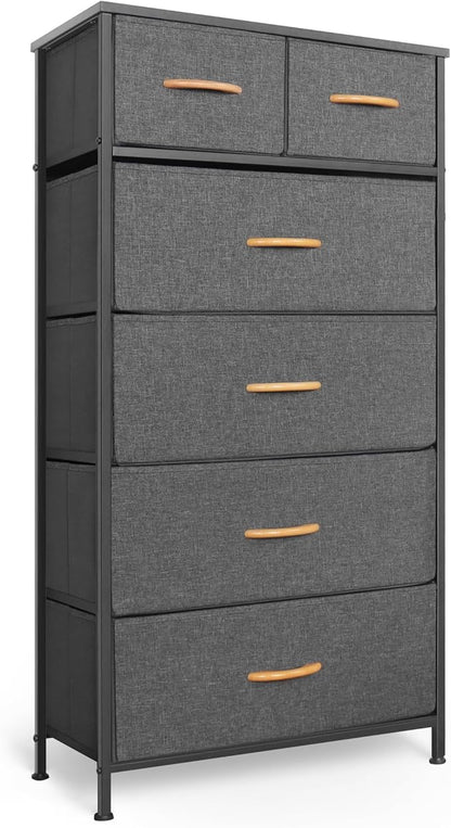 Mifuro Tall Dresser for Bedroom, Vertical Storage Organizer Tower
