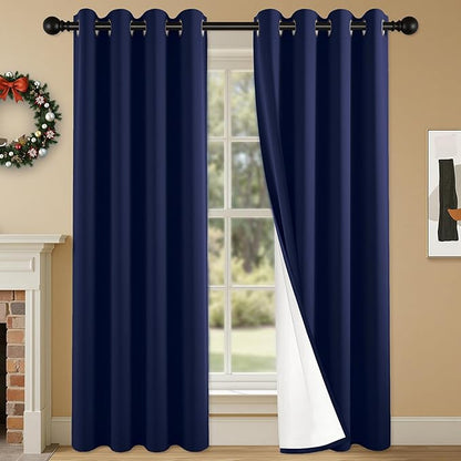 100% Blackout Curtains 84 Inch Length