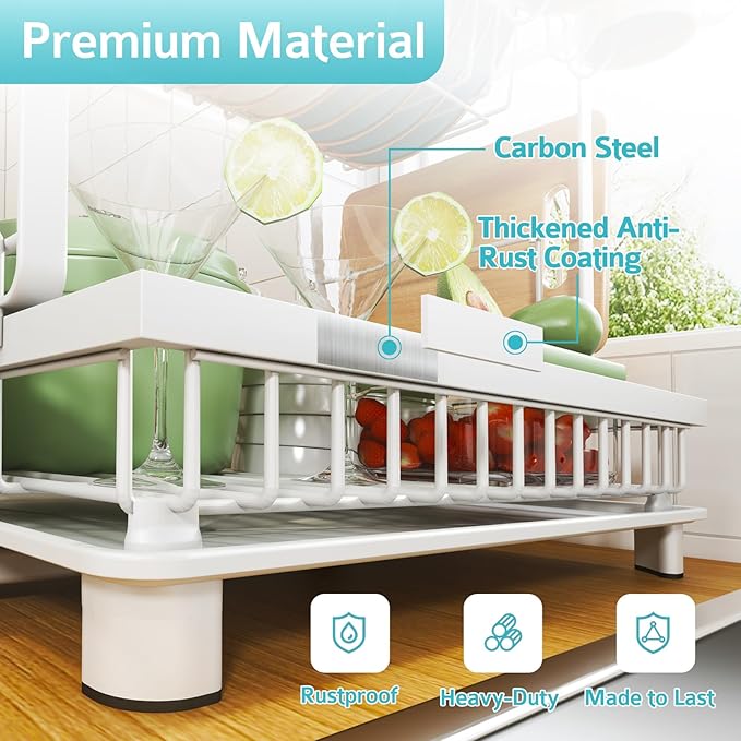 Multifunctional Dish Drying Rack