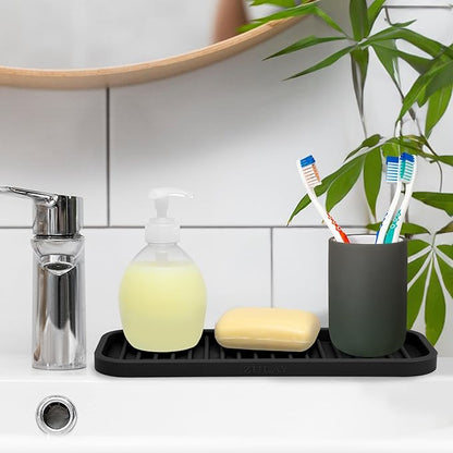 Zulay Kitchen Silicone Sponge Holder