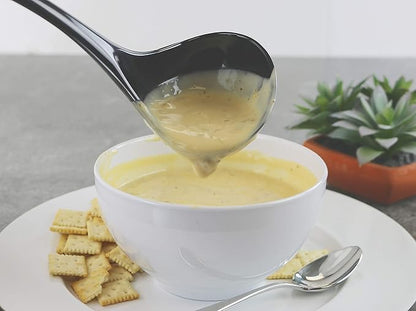 Reston Lloyd Melamine Soup Ladle Kitchen Utensil, Durable BPA-Free Plastic