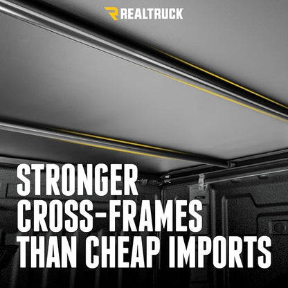 RealTruck TruXedo Pro X15 TS Soft Roll Up Truck Bed Tonneau Cover | 1271816 | Fits 2014-2018, 2019-2025 Chevy/GMC Silverado/Sierra 1500 (Limited/Legacy) 5' 9" Bed (70.8")