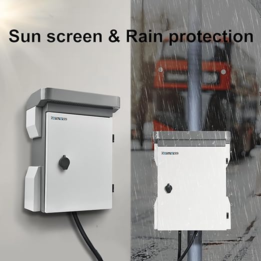Outdoor Electrical Box, Cold-Rolled Steel Plate, Aluminum Alloy Back Beam