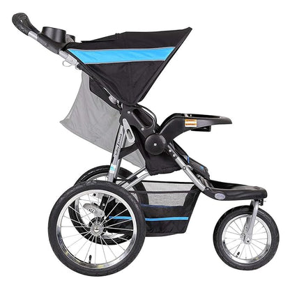 Baby Trend Expedition® Jogger Travel System with EZ Flex-Loc® Infant Car Seat, Millenium Blue