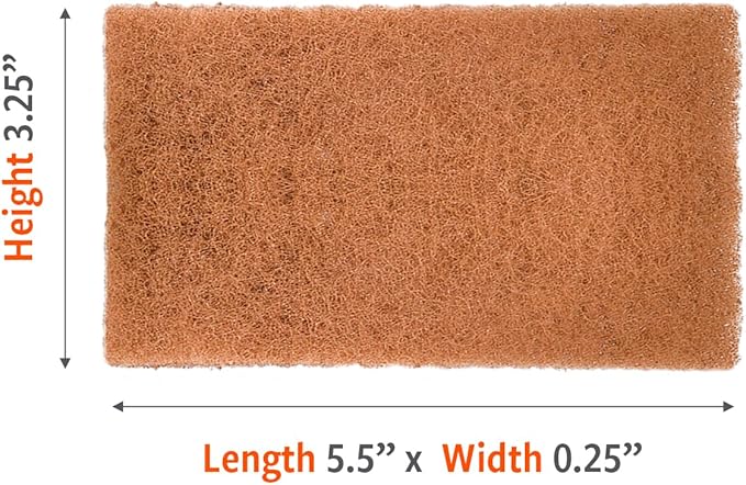 Full Circle Neat Nut, Walnut Scour Pads – Pack of 8 – Powerful, Non-Scratch