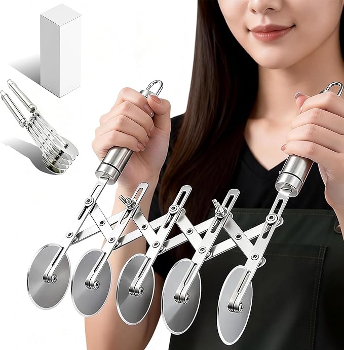 5-Wheel Pastry Cutter & Dough Divider