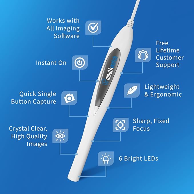 MouthWatch Intraoral Camera, Crystal Clear Images