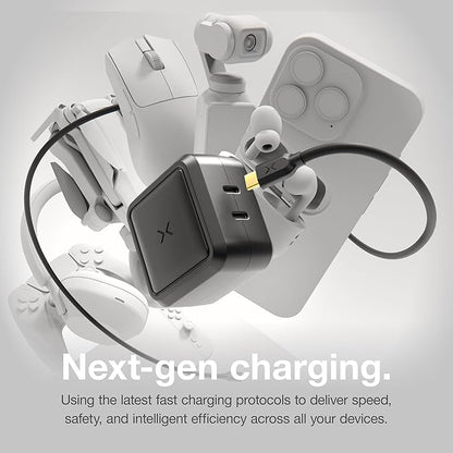 NOCO XGrid X65: 65W USB-C Charger – Dual Port GaN Power Adapter